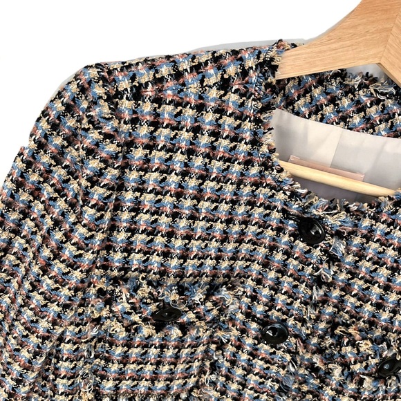 Rebecca Taylor | Houndstooth Tweed Jacket - Picture 4 of 16